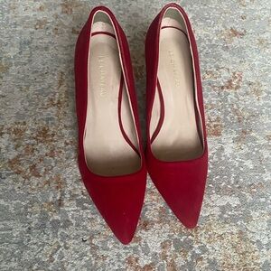Le Chateau Women's Bold Red Heels